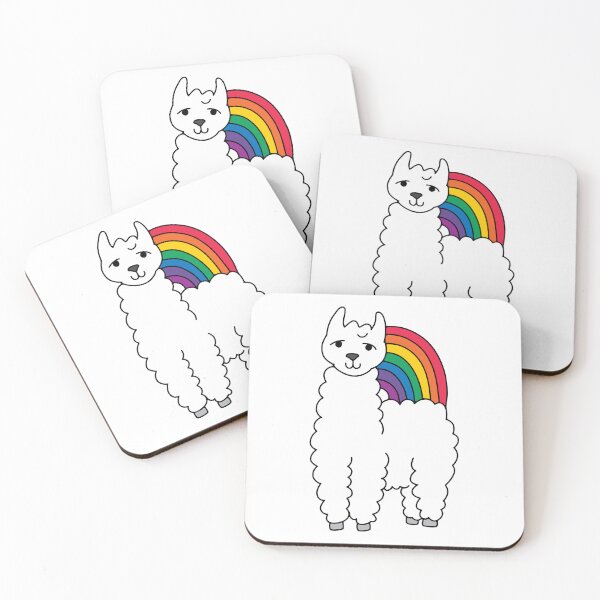 Item preview, Rainbow Llama designed and sold by murialbezanson.