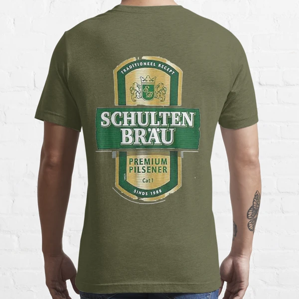 Essential T-Shirt for Sale mit Schultenbräu-Bier-Logo Classic von  DavidMarti1