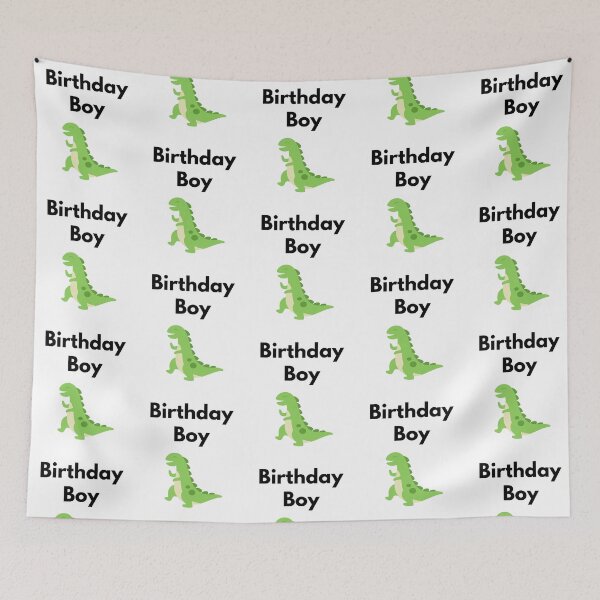 Item preview, Birthday Boy Cute Green Dinosaur designed and sold by JRice66.