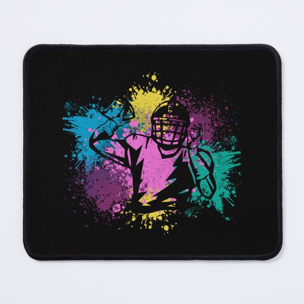 Item preview, American Football Grungy Color Splashes Classic T-Shirt designed and sold by ayeshadanaqws.