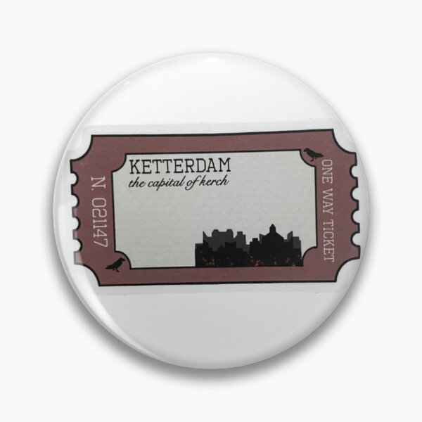 Item preview, ketterdam ticket grishaverse  designed and sold by wishingrain.