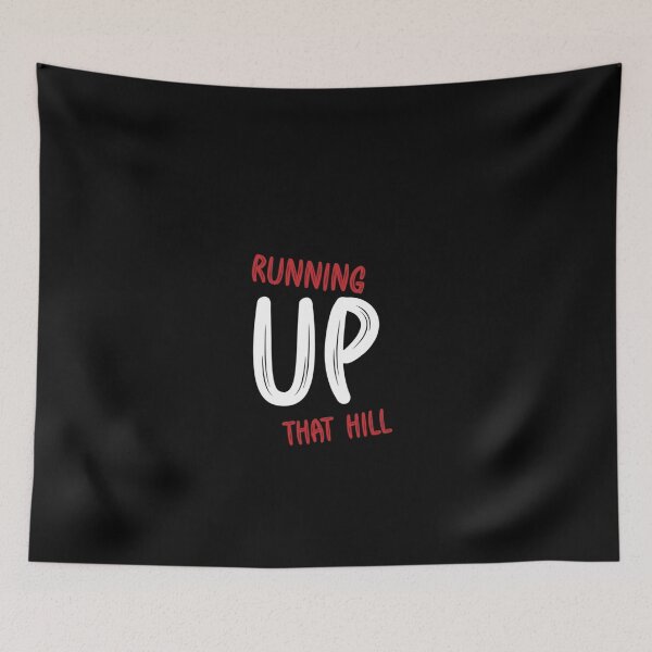 Item preview, Running Up That Hill V3 Sticker designed and sold by felyn3gloria.