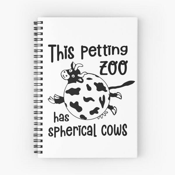 Item preview, Spherical Cow - Physics joke designed and sold by i-cottagedesign.