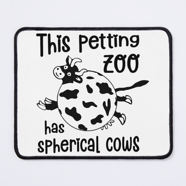Item preview, Spherical Cow - Physics joke designed and sold by i-cottagedesign.