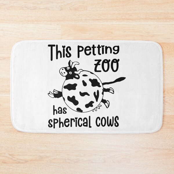 Item preview, Spherical Cow - Physics joke designed and sold by i-cottagedesign.