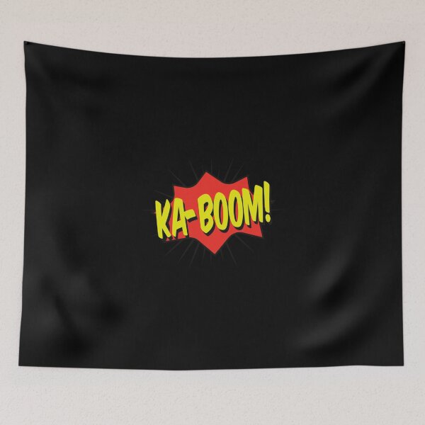 Item preview, Kaboom Comic Style Superheros Classic T-Shirt designed and sold by saurelmosert.