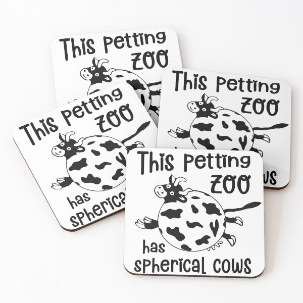 Item preview, Spherical Cow - Physics joke designed and sold by i-cottagedesign.