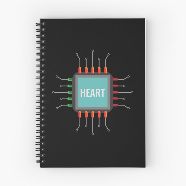 Item preview, Procesador de CPU como corazón designed and sold by marunstudio.