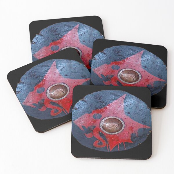 Item preview, Black and Red Roundshield designed and sold by jakersvelmax.
