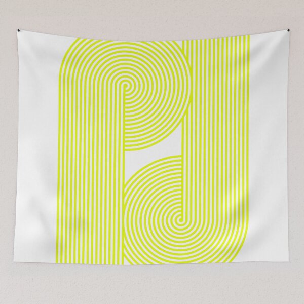 Aperçu de l'œuvre Cul de sac jaune fluo | Beau design d'intérieur créée et vendue par infinitehue-5.