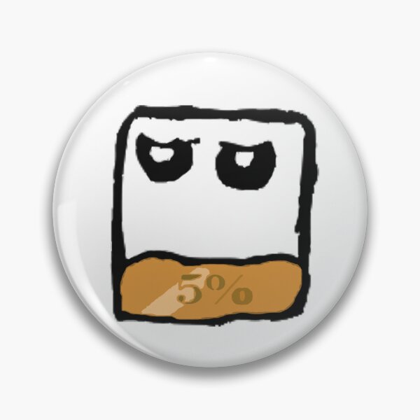 Item preview, Cartoony game bar 5 percent  designed and sold by Coffeemerc117.
