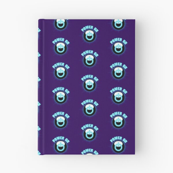 Item preview, Blue Power On! designed and sold by TJDraws.