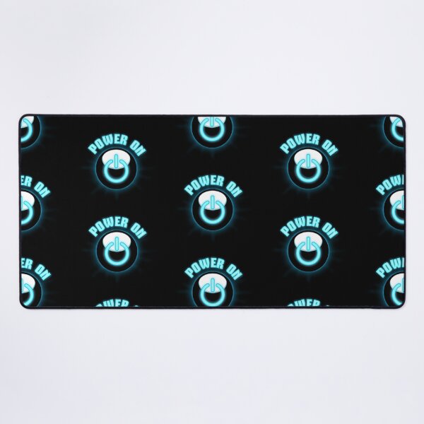 Item preview, Blue Power On! designed and sold by TJDraws.