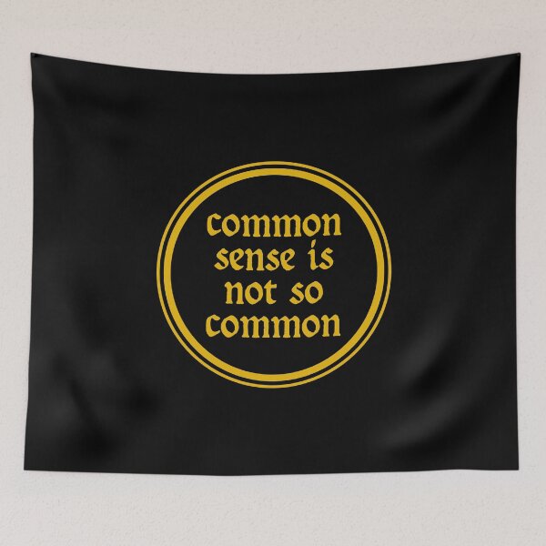 Item preview, Common Sense Is Not So Common- Voltaire designed and sold by JourneyCreative.