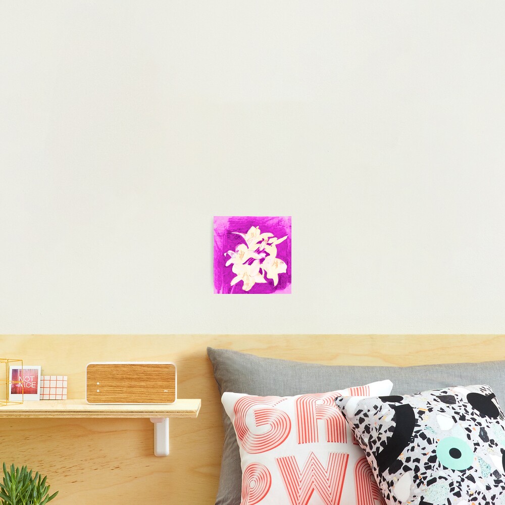 Summer Breeze in Cerise Photographic Print