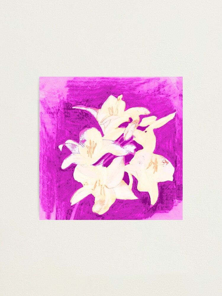 Alternate view of Summer Breeze in Cerise Photographic Print