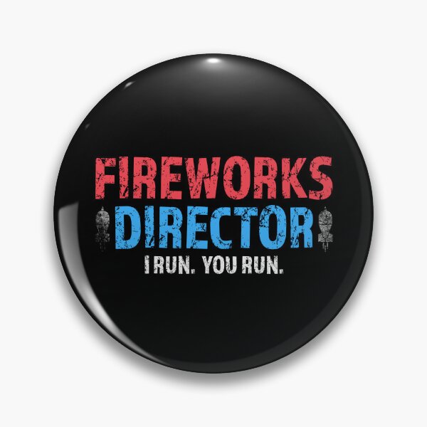 Item preview, Fireworks Director If I Run You Run, Vintage 4th of July Retro Independence Day Tshirt designed and sold by PrintOfi.