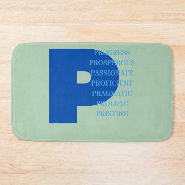 Item preview, Progress, Prosperous, Passisonate, Proficient, Pragmatic, Prolific, Pristine designed and sold by POSITIVE4EVA.