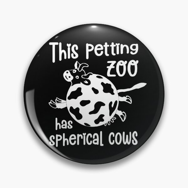 Item preview, Spherical Cow - Physics joke 2 designed and sold by i-cottagedesign.