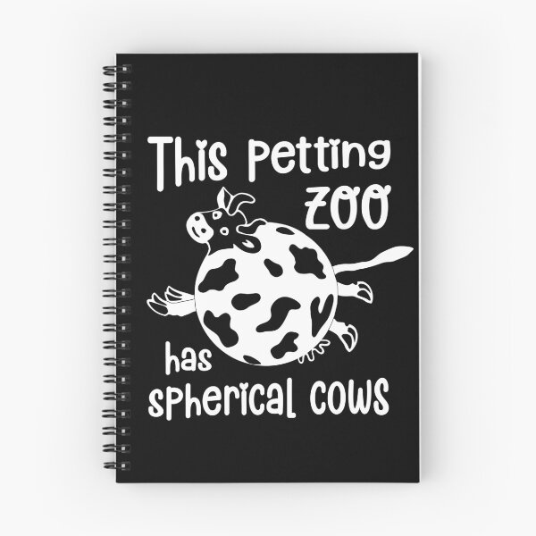 Item preview, Spherical Cow - Physics joke 2 designed and sold by i-cottagedesign.