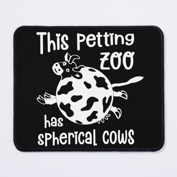 Item preview, Spherical Cow - Physics joke 2 designed and sold by i-cottagedesign.