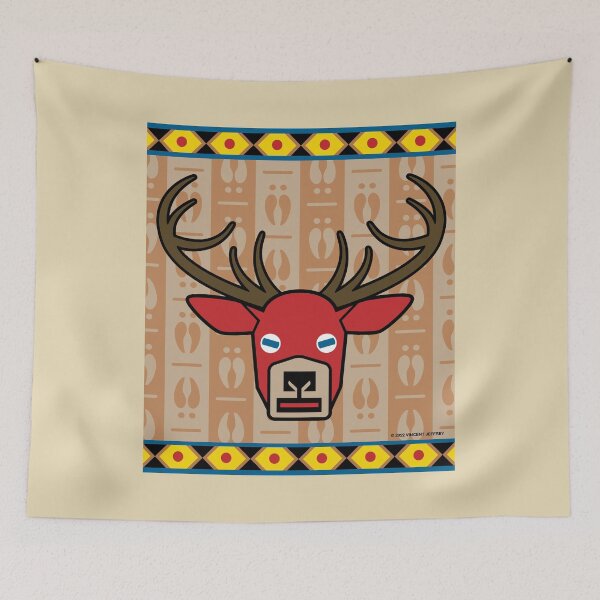 Item preview, Regal Red Stag Emblem designed and sold by Mindscaping.
