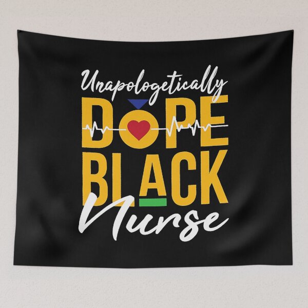 Item preview, Unapologetically Dope Black Nurse Black History Month Nurse designed and sold by GardNewerd.