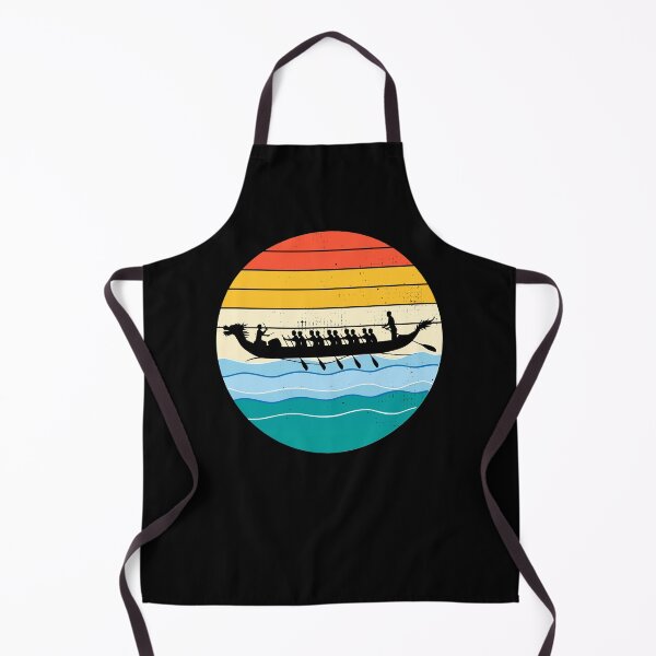Item preview, Vintage Retro Dragon Boat Racing Crew Paddlers Water Sports designed and sold by CuteDesigns1.