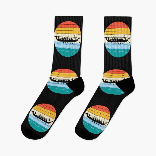 Item preview, Vintage Retro Dragon Boat Racing Crew Paddlers Water Sports designed and sold by CuteDesigns1.