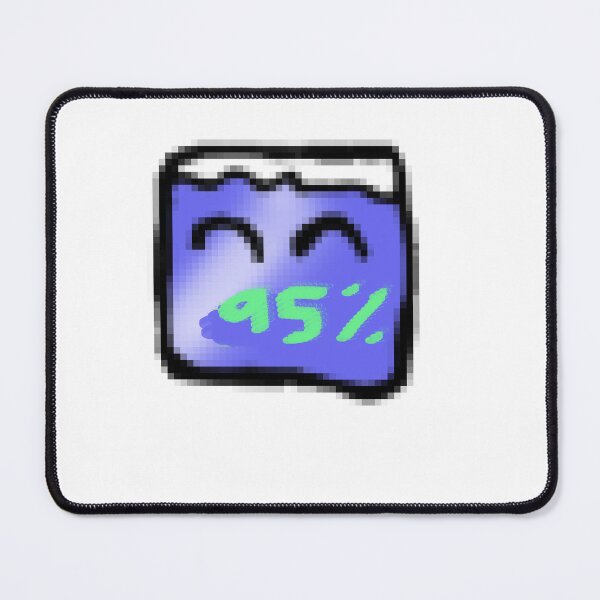 Item preview, pixelated energy bar smiling designed and sold by Coffeemerc117.