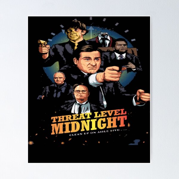 Threat Level Midnight Movie poster wall art - Emilyshirt American