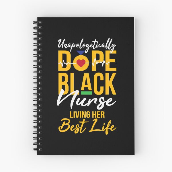 Item preview, Unapologetically Dope Black Nurse Living Best Life RN Gift designed and sold by GardNewerd.
