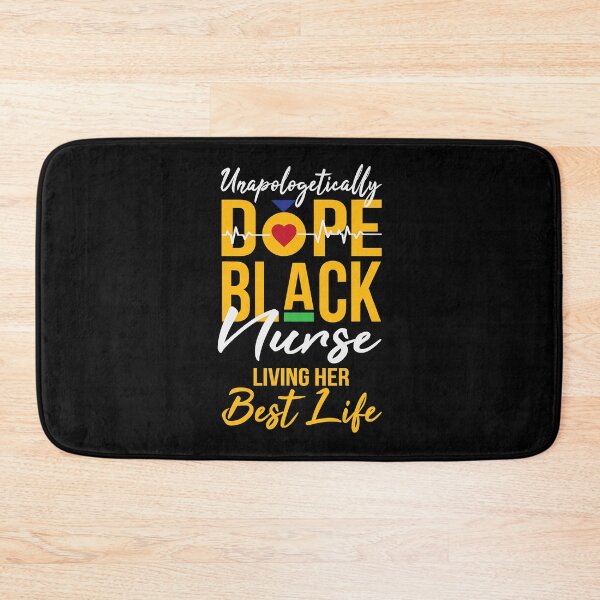 Item preview, Unapologetically Dope Black Nurse Living Best Life RN Gift designed and sold by GardNewerd.