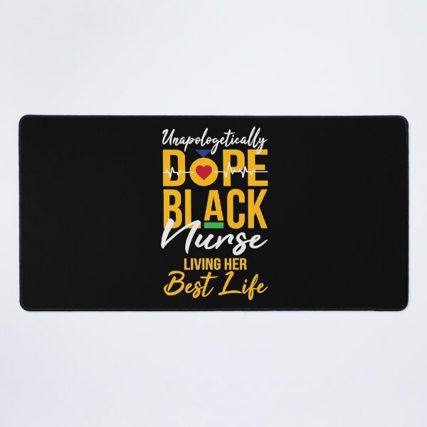 Item preview, Unapologetically Dope Black Nurse Living Best Life RN Gift designed and sold by GardNewerd.
