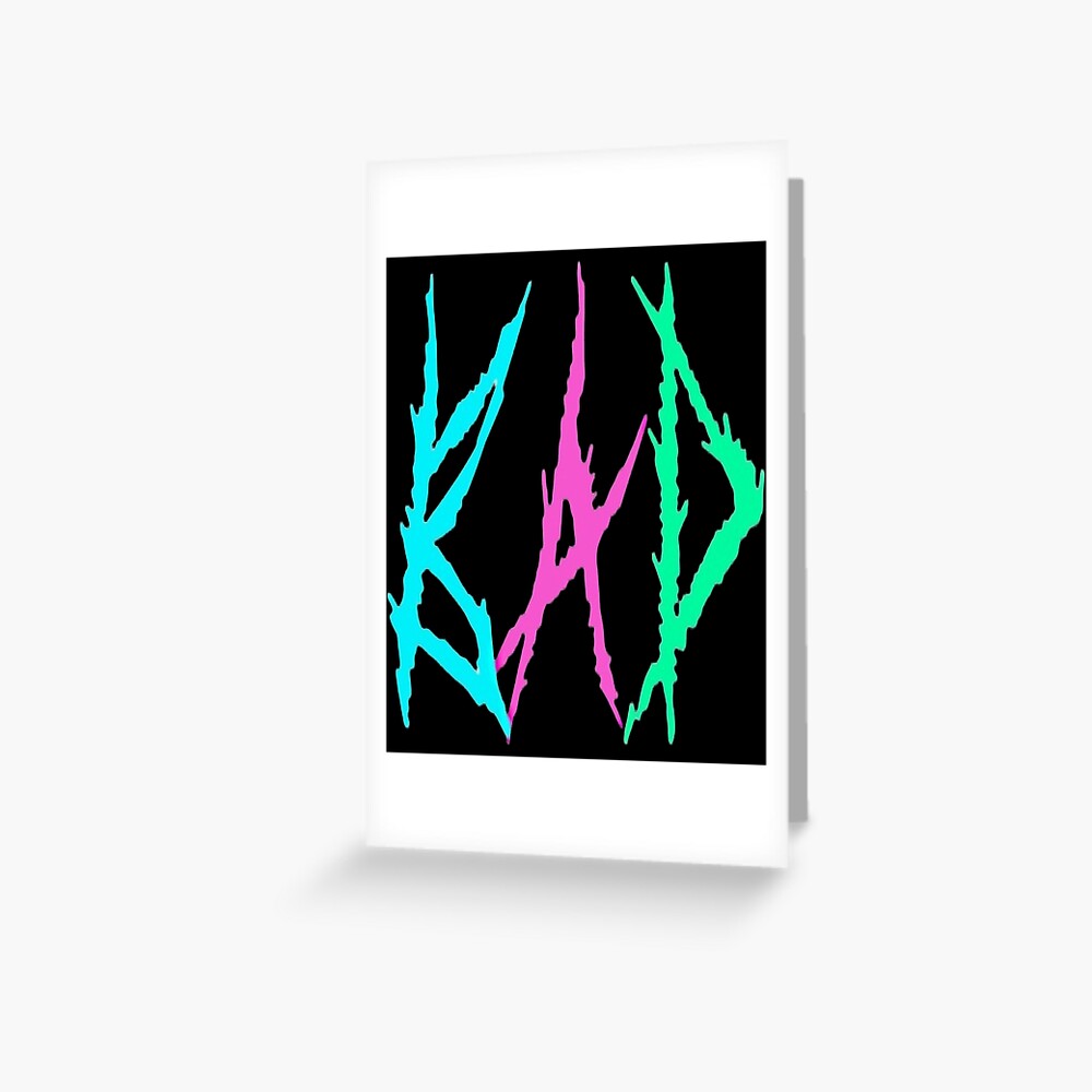 Xxxtentacion Bad Vibes Forever New Logo Colourful Greeting Card For Sale By Hsdbyrachel 