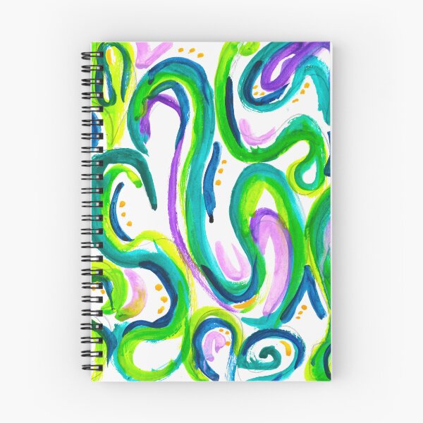 Item preview, Green and Purple Swirls designed and sold by Marlo Duong.
