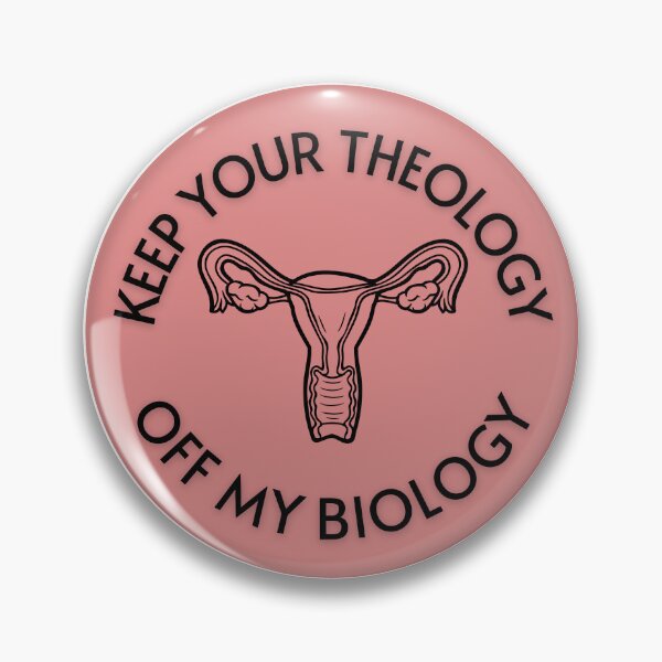 Item preview, Keep Your Theology Off My Biology designed and sold by Rachel Koch.