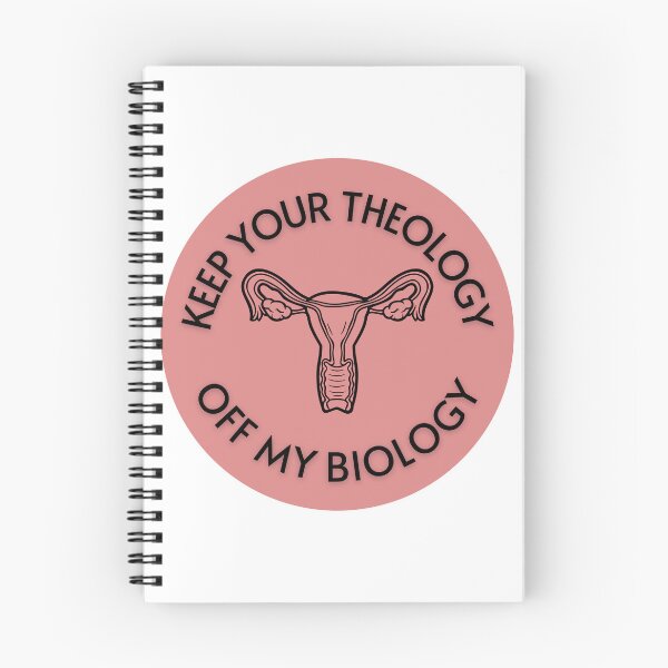Item preview, Keep Your Theology Off My Biology designed and sold by Rachel Koch.