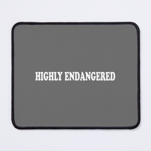 Item preview, Highly Endangered Logo White designed and sold by jazz3602.