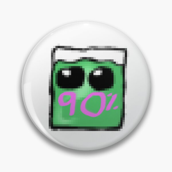 Item preview, cute pixelated energy bar 90  designed and sold by Coffeemerc117.