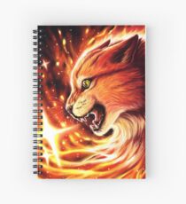 Fire Star Spiral Notebook