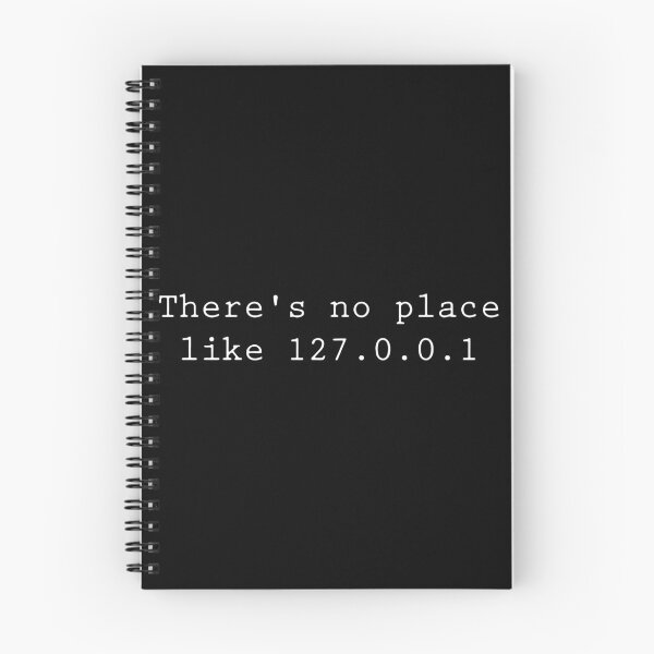 Item preview, No Place Like 127.0.0.1 designed and sold by MakeItTrend.