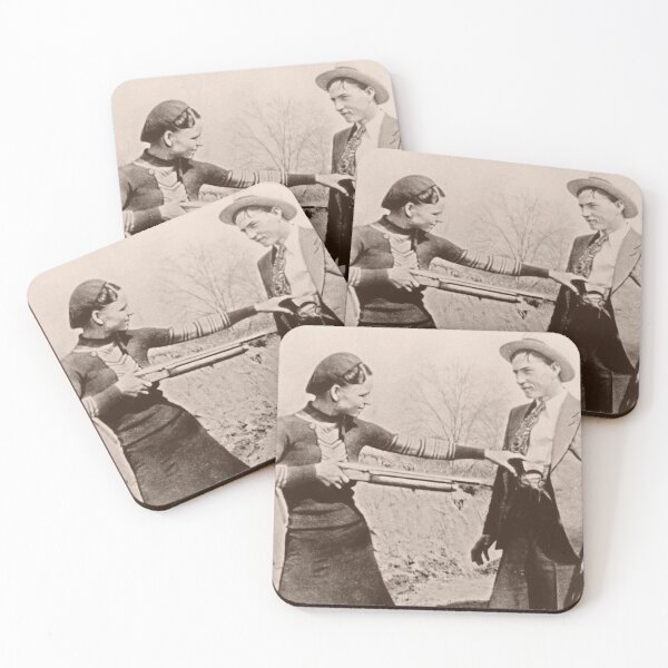 Item preview, Bonnie y Clyde I designed and sold by Sasha Art Gallery.
