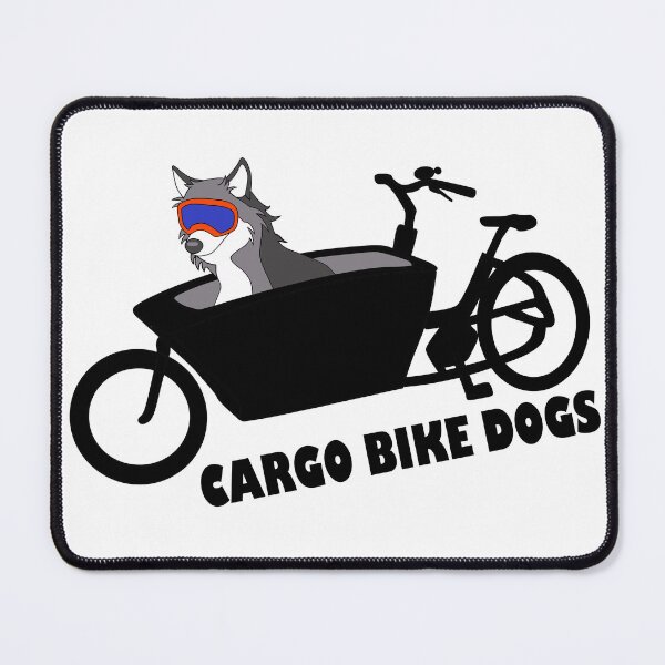 Item preview, Cargo bike dogs, husky, fundraiser designed and sold by KarenKInnes.