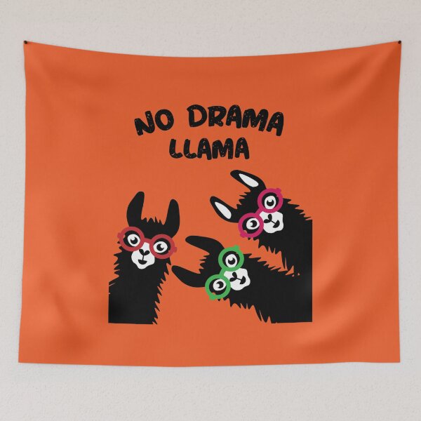 Item preview, Funny No Drama Llama Essential t-shirt - Llama Glama - South American Camelid designed and sold by happygiftideas.