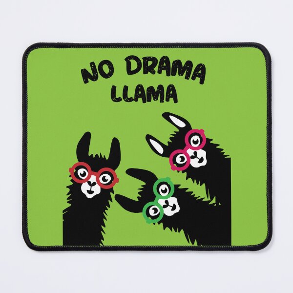 Item preview, Llama Glama - Funny No Drama Llama Essential t-shirt - South American Camelid designed and sold by happygiftideas.