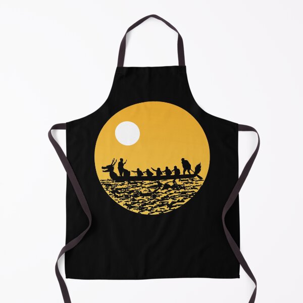 Item preview, Vintage Retro Dragon Boat Racing Crew Paddlers Water Sports designed and sold by CuteDesigns1.