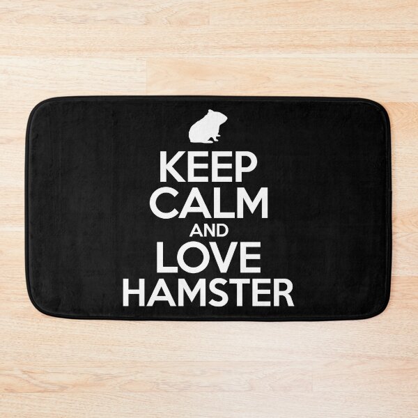 Item preview, Keep Calm And Love Hamster designed and sold by FerrenSmall.