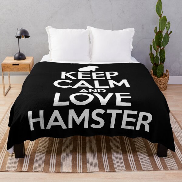 Item preview, Keep Calm And Love Hamster designed and sold by FerrenSmall.