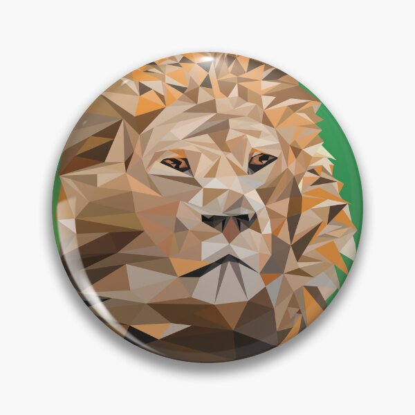 Item preview, Lion classic poly art  designed and sold by Malintha Peiris.